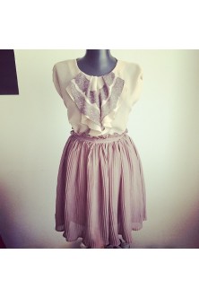 Bluza cu multe volane